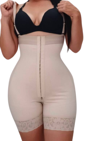 strapless girdle with hooks