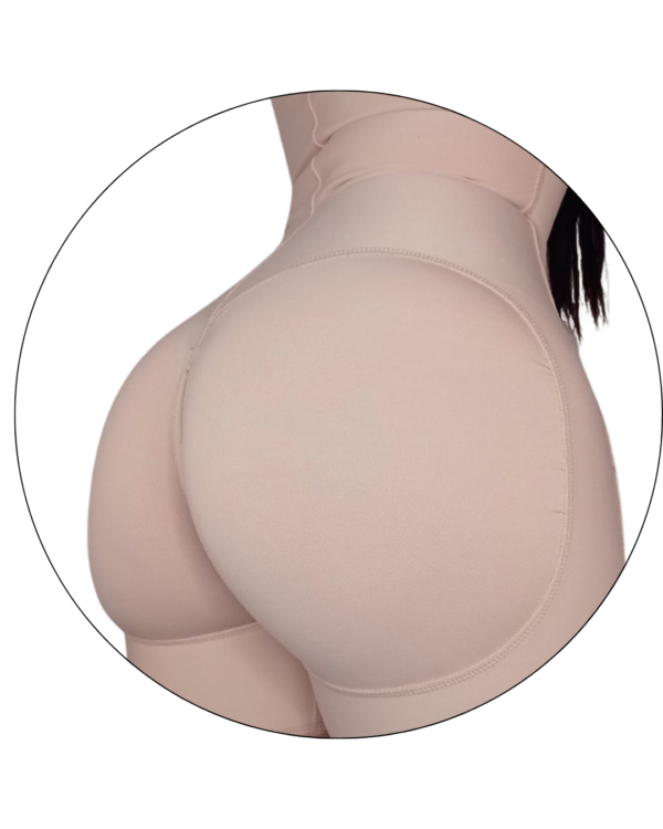 Ref: 787 Full Body Shaper W/Sleeve & Open Bust Zipper Closure - Image 3